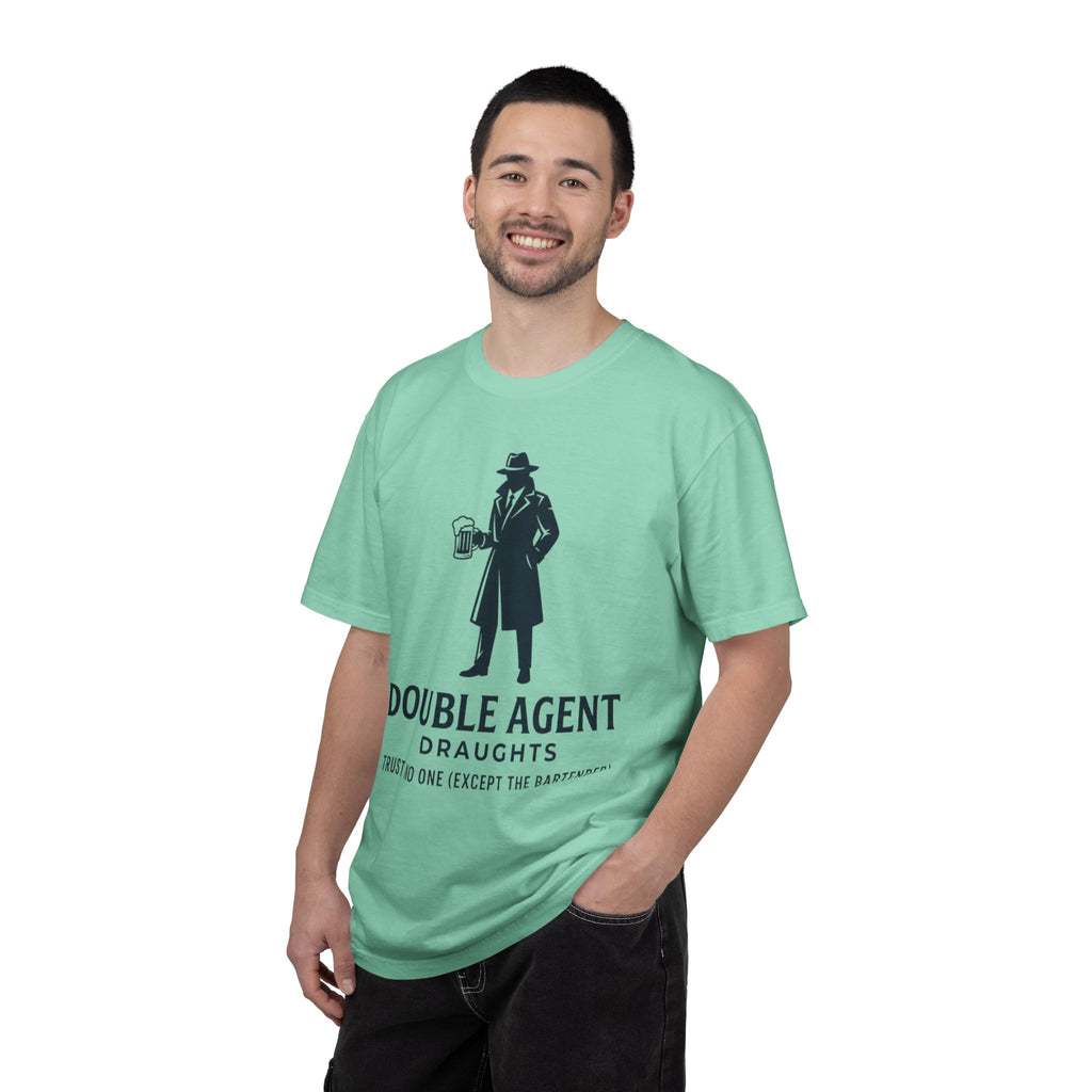 "Double Agent Draughts" Unisex Garment-Dyed Tee