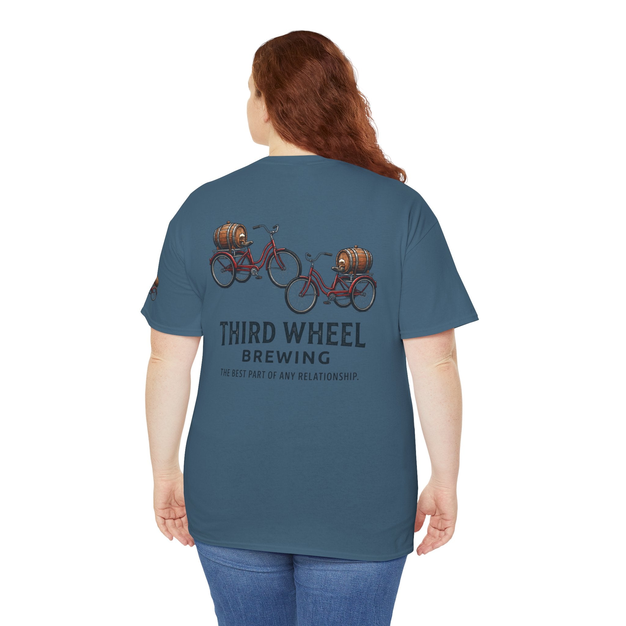 "Third Wheel Brewing" Premium Graphic Tee