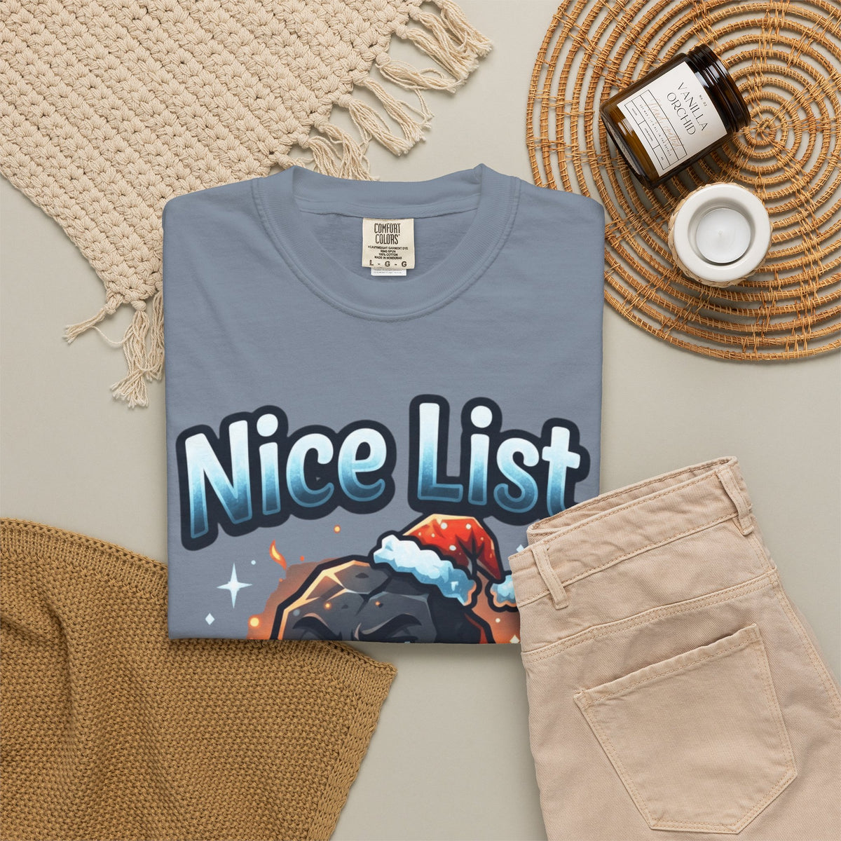 "Nice List Nominee" Unisex Garment-Dyed Tee