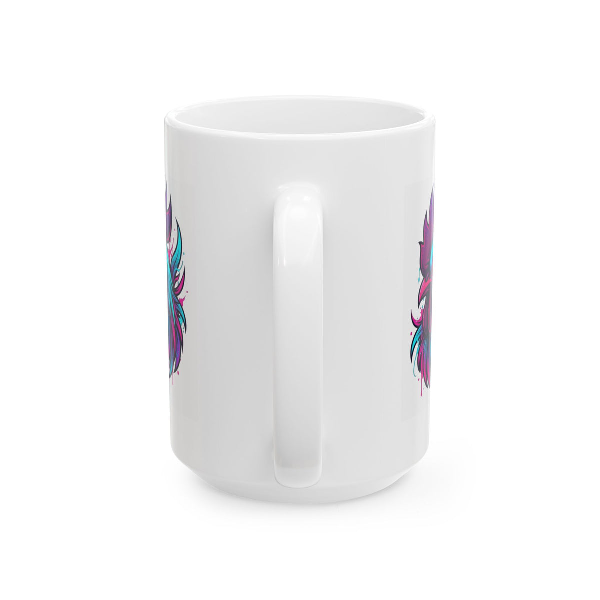 "Cock Teaser" White Ceramic Mug — Graphic