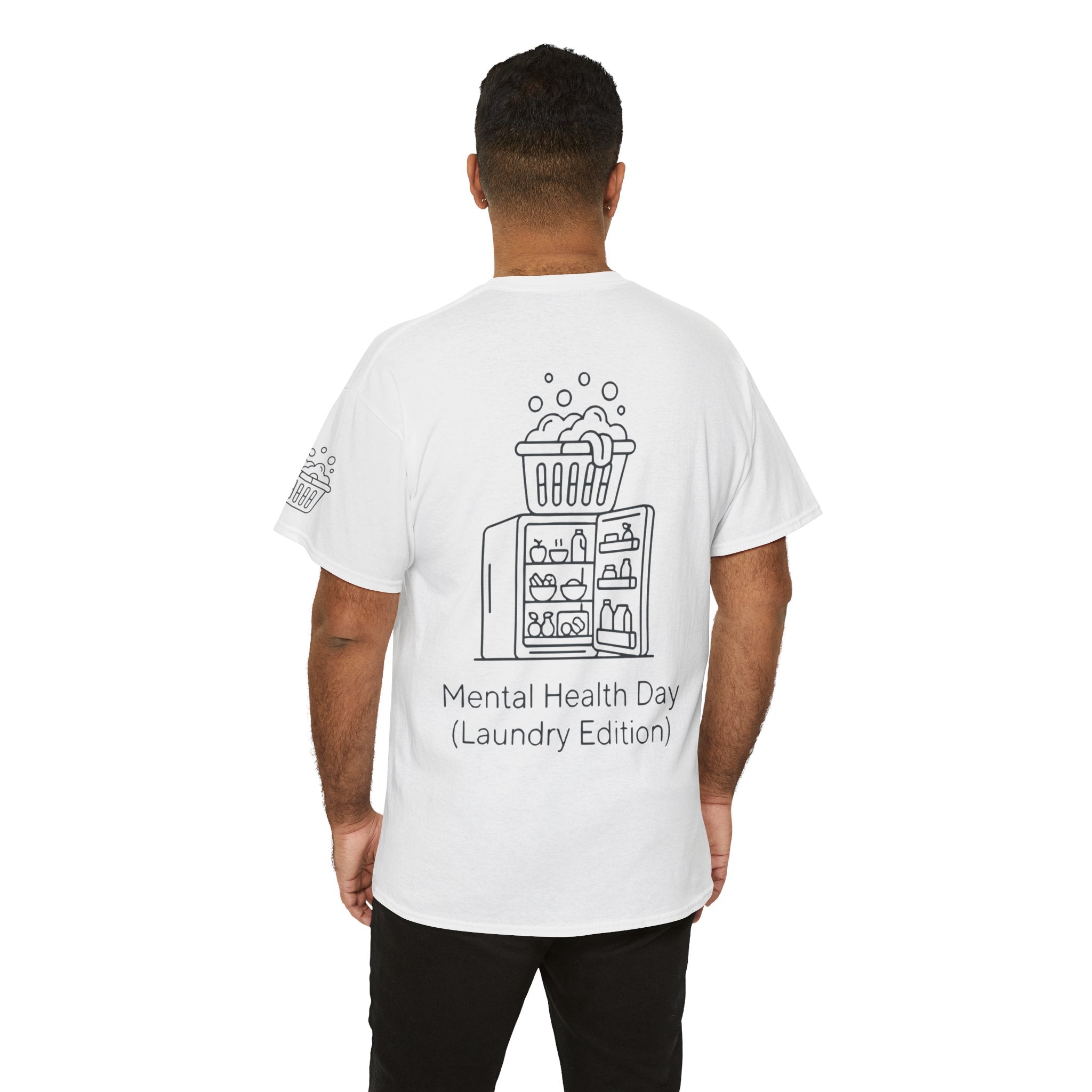 "Mental Health Day - Laundry Edition" Premium Graphic Tee