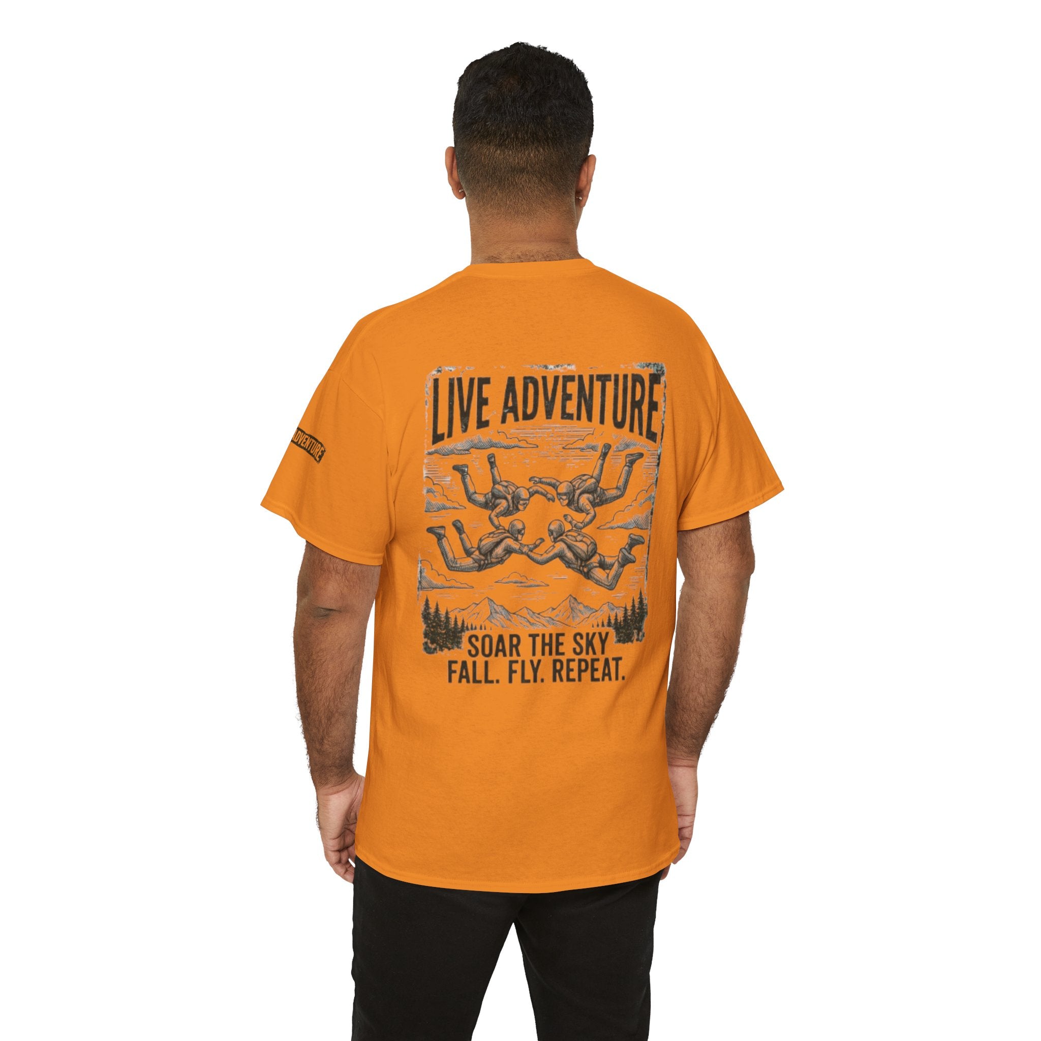 "Live Adventure - Skydive" Premium Graphic Tee