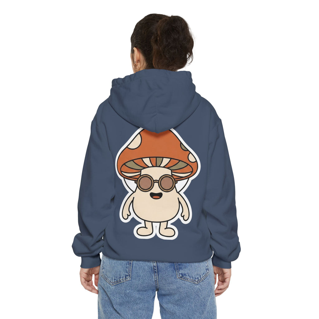 "Shroom Man" Garment-Dyed Hoodie