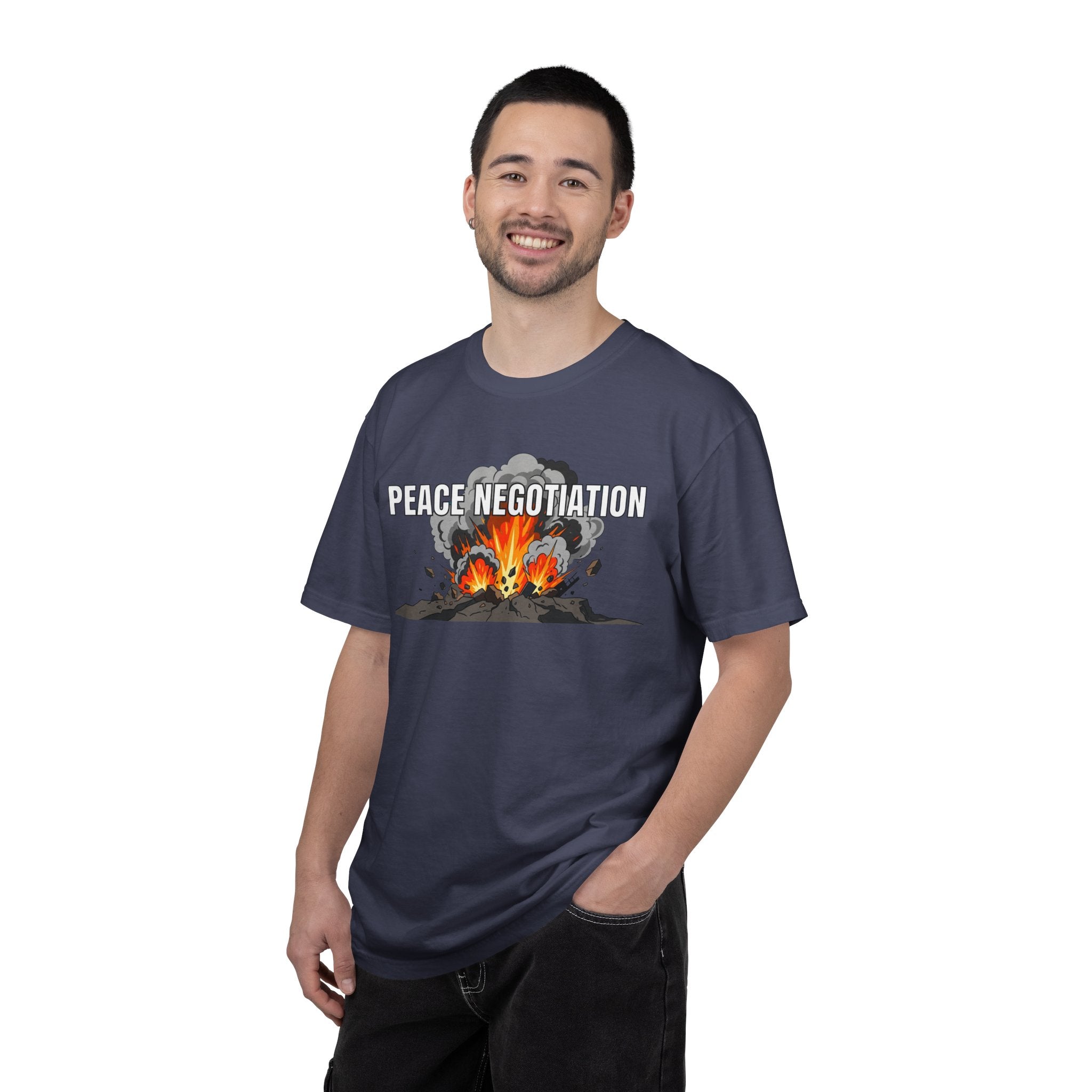 "Peace Negotiation" Unisex Garment-Dyed Tee