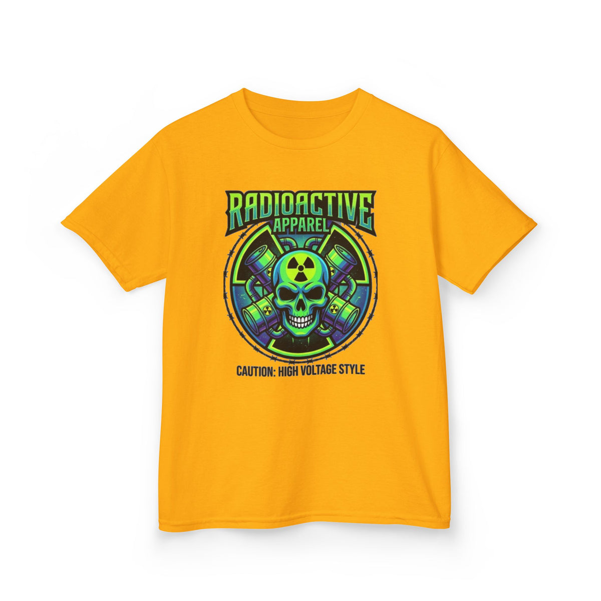 Color: Gold | Radioactive Apparel Kids Tee