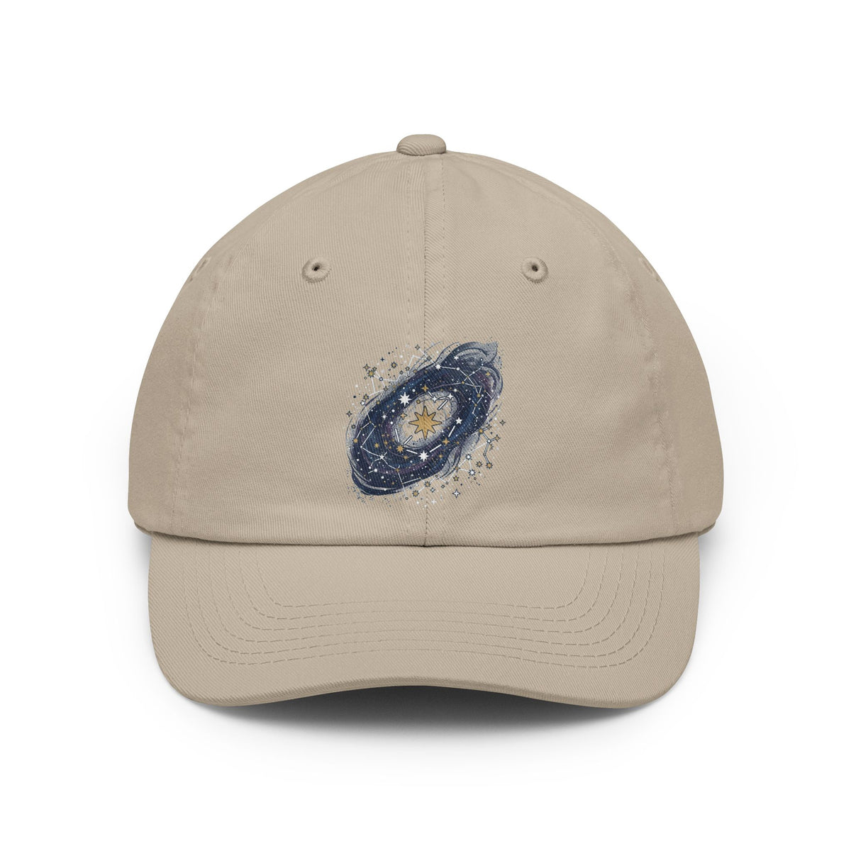 Color: Stone | Constellation Map (Dark Sky) Dad Hat