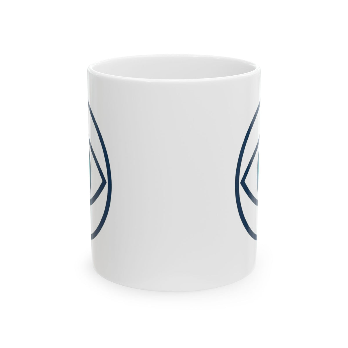 "Monitoring the Situation" White Ceramic Mug — Graphic