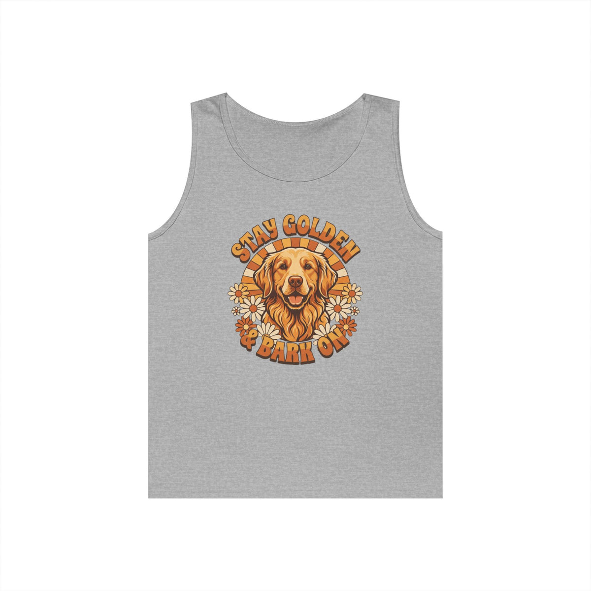 "Stay Golden & Bark On" Tank Top