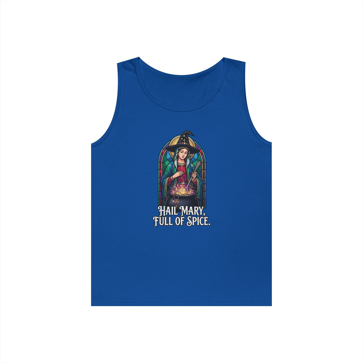 Color: Royal | Hail Mary Full of Spice Tank Top