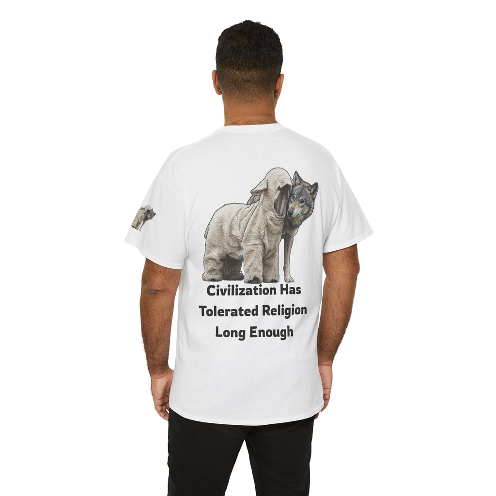 "Civilization Tolerated Religion" Premium Graphic Tee