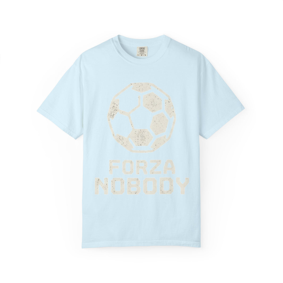 Color: Chambray | Forza Nobody Unisex Garment-Dyed Tee