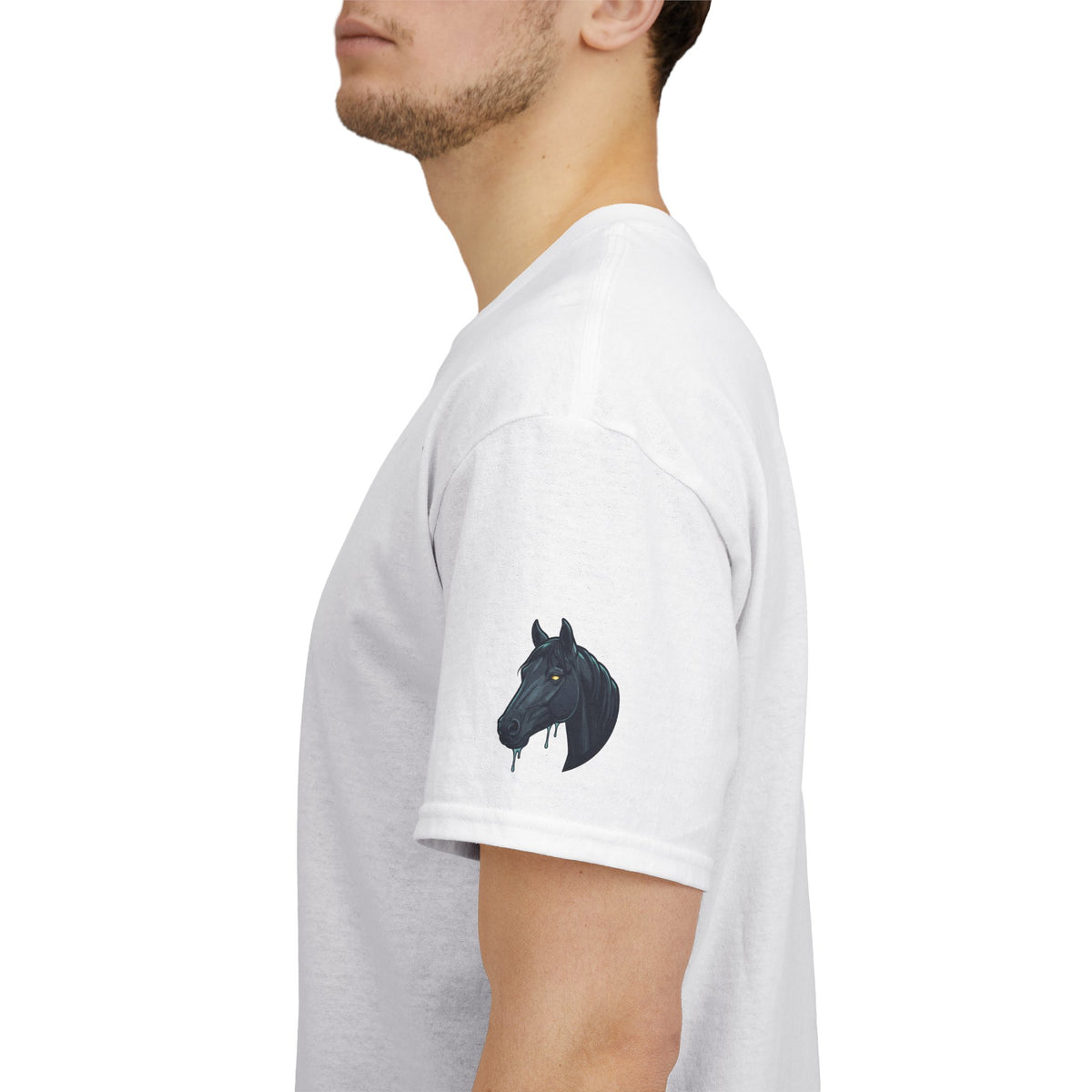 Color: White | Kelpie (Scottish Folklore) Premium Graphic Tee