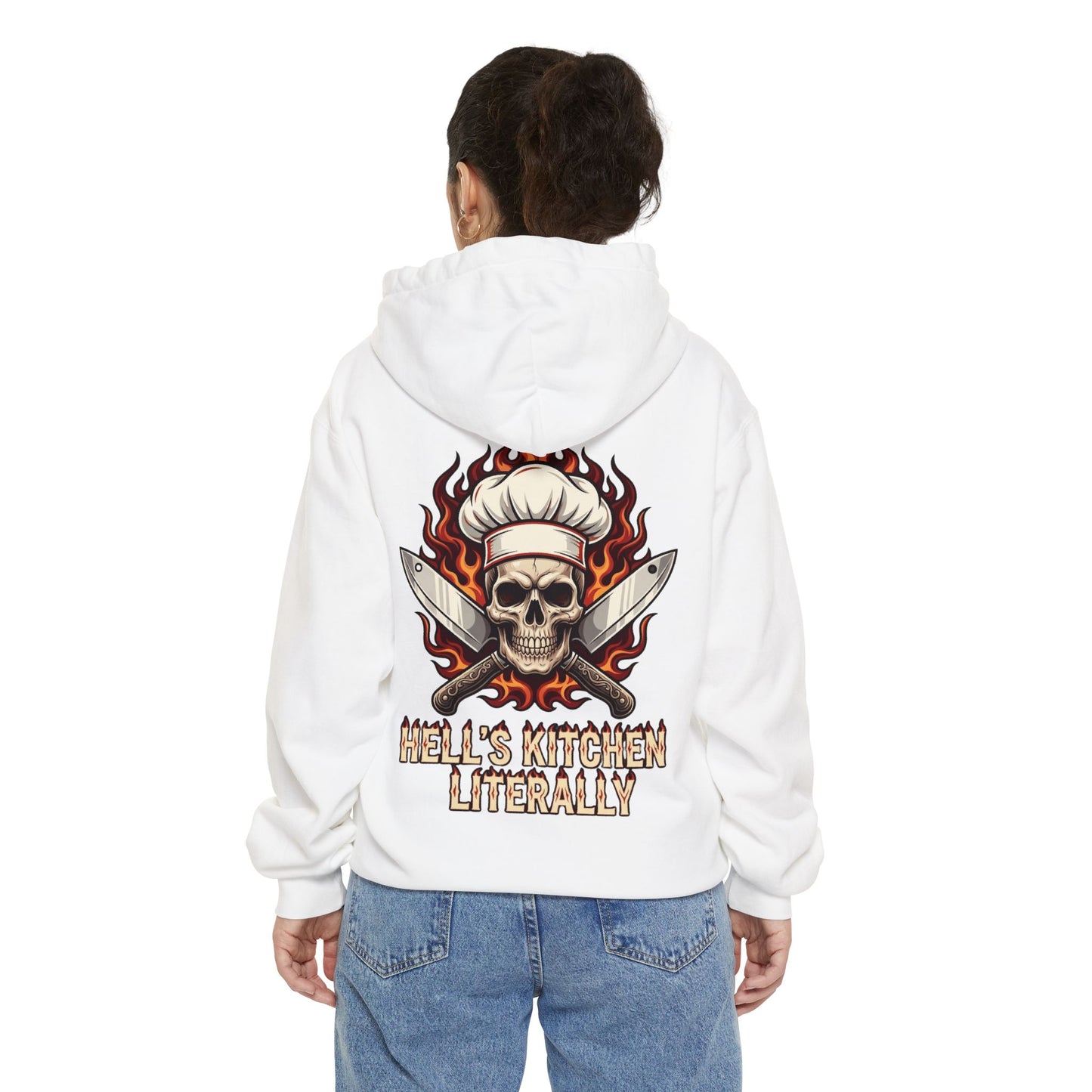 "Hell's Kitchen Literally" Garment-Dyed Hoodie