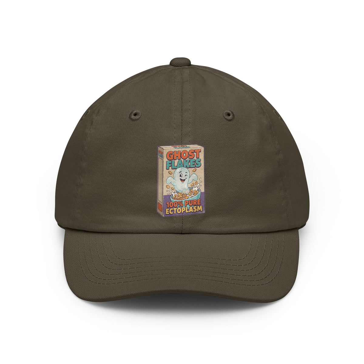 Color: Olive | Ghost Flakes Dad Hat
