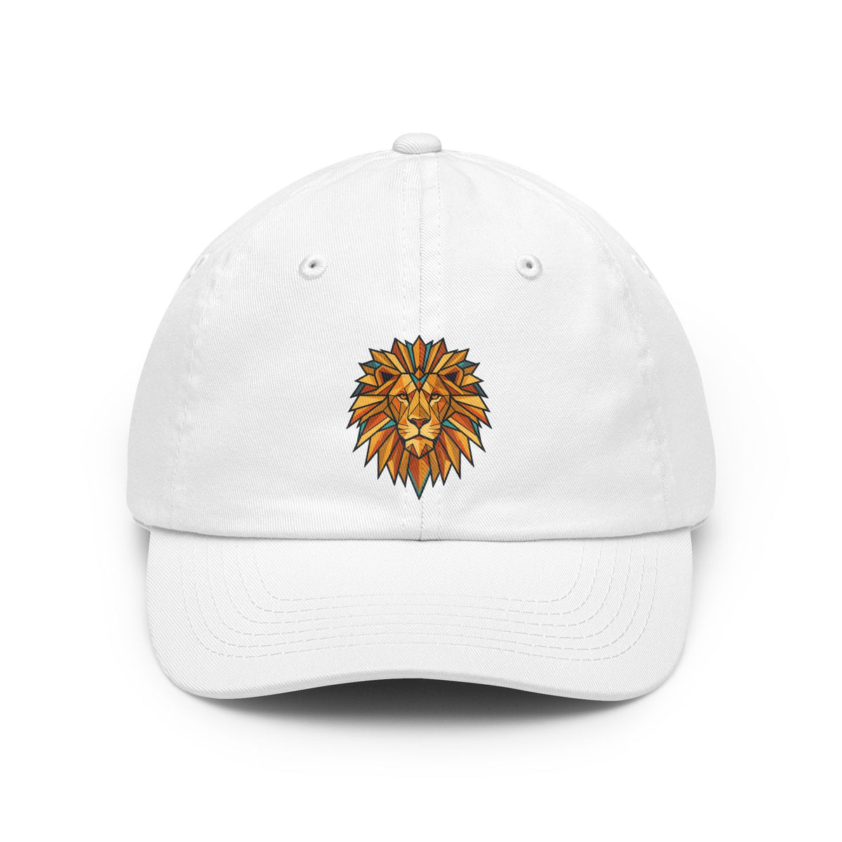 Color: White | Leo The Solar Lion Dad Hat