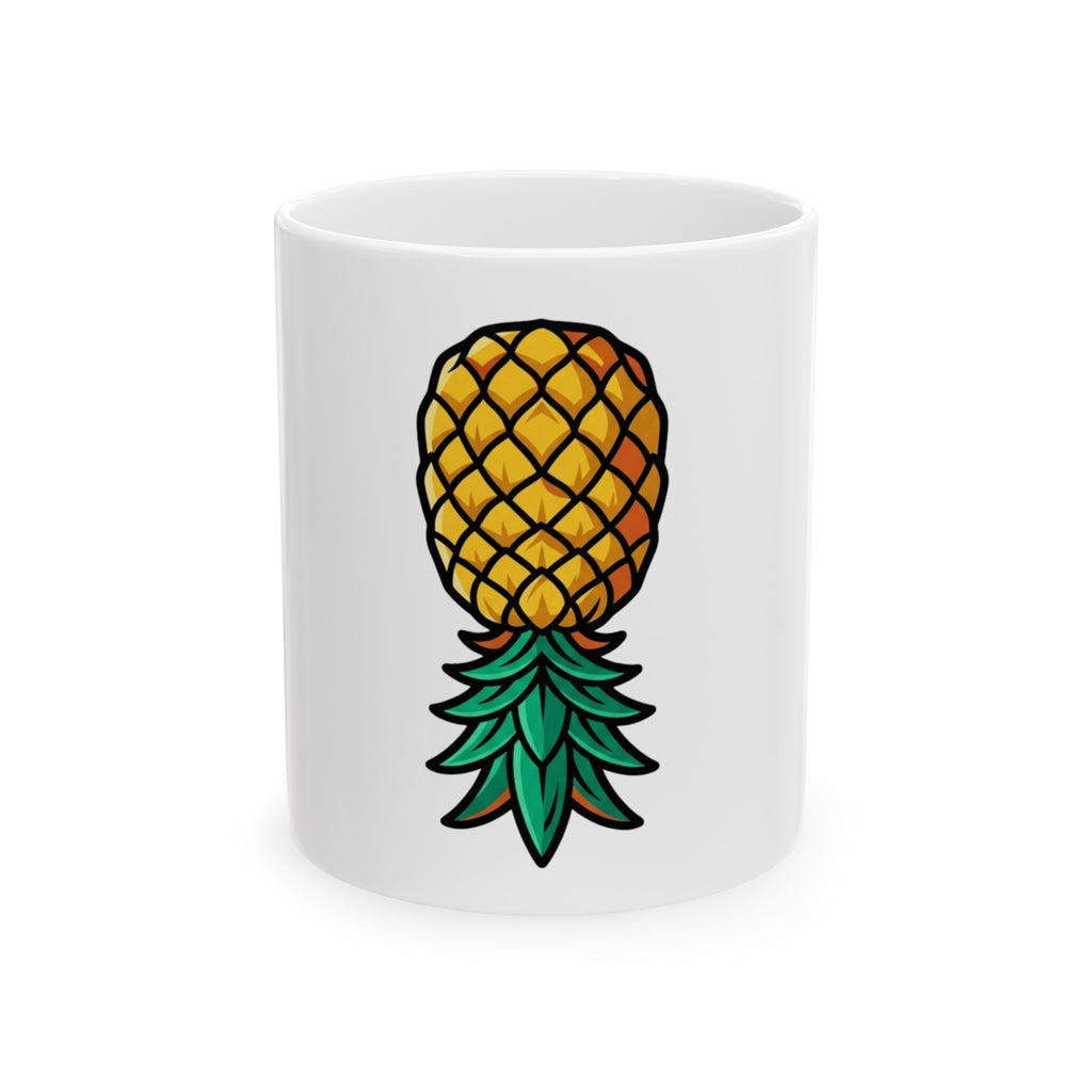 "Good Eating" White Ceramic Mug — Graphic