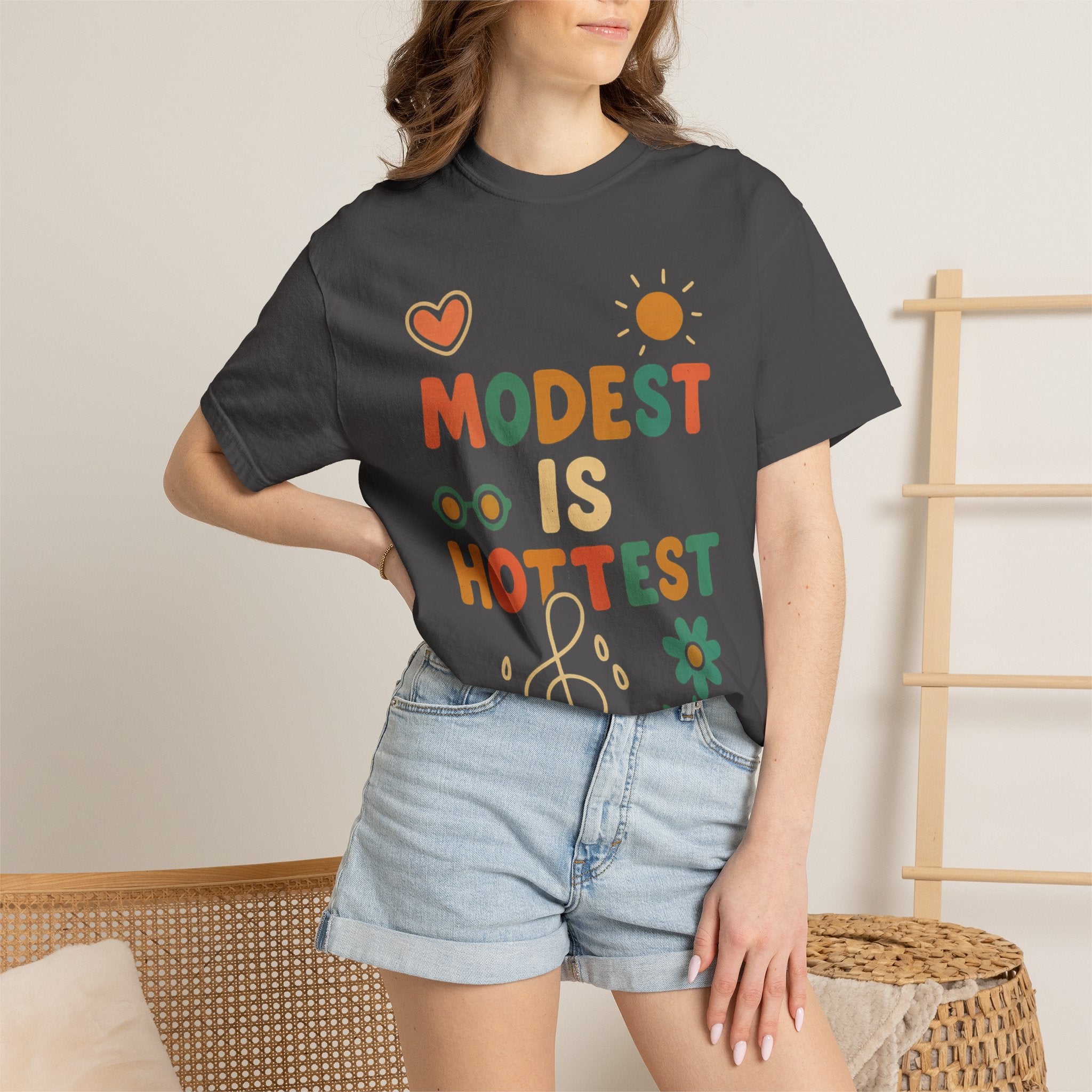 "Modest is Hottest" Unisex Garment-Dyed T-shirt