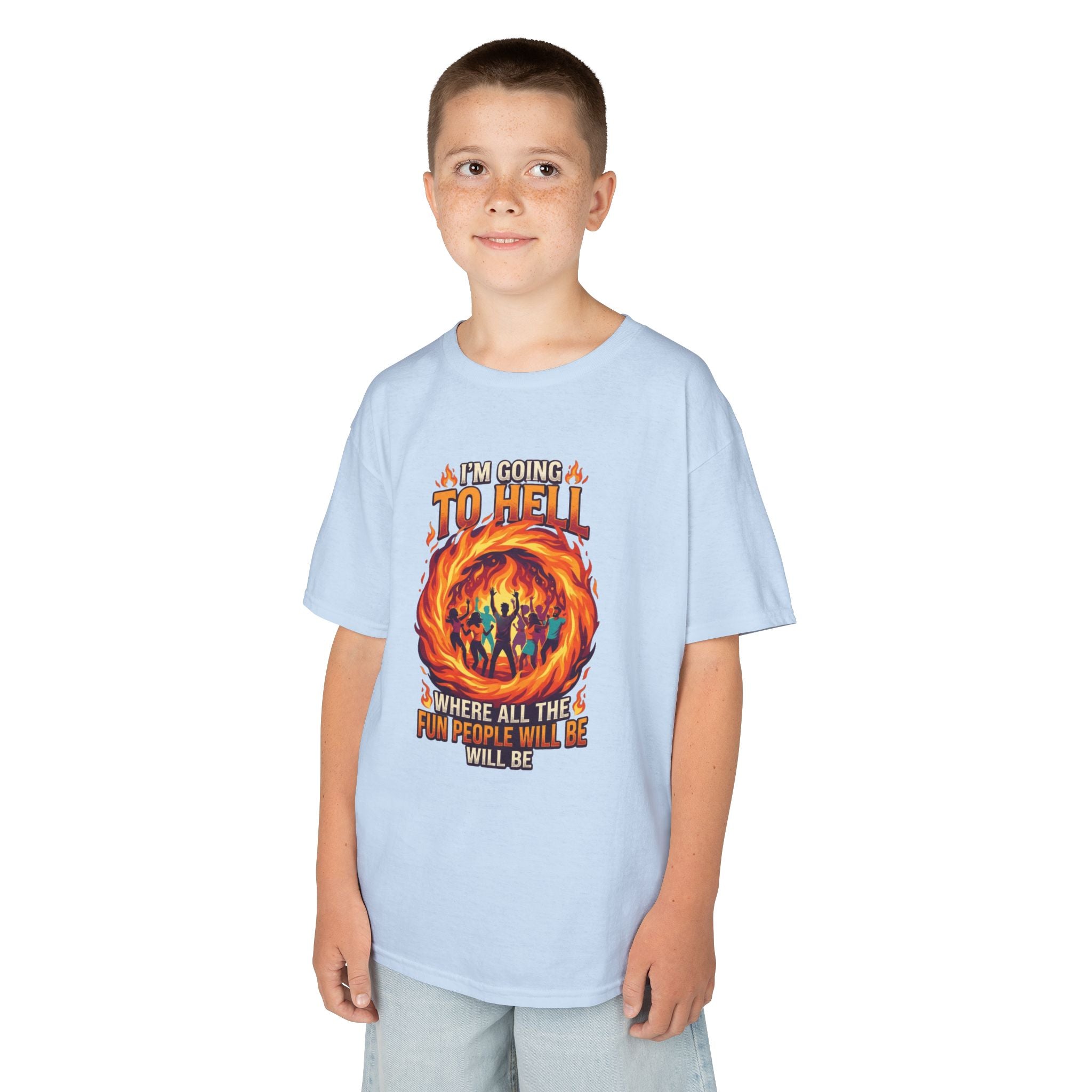 "I'm Going to Hell" Kids Tee