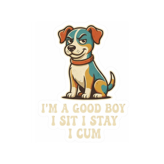 "I'm A Good Boy" Sticker — Main