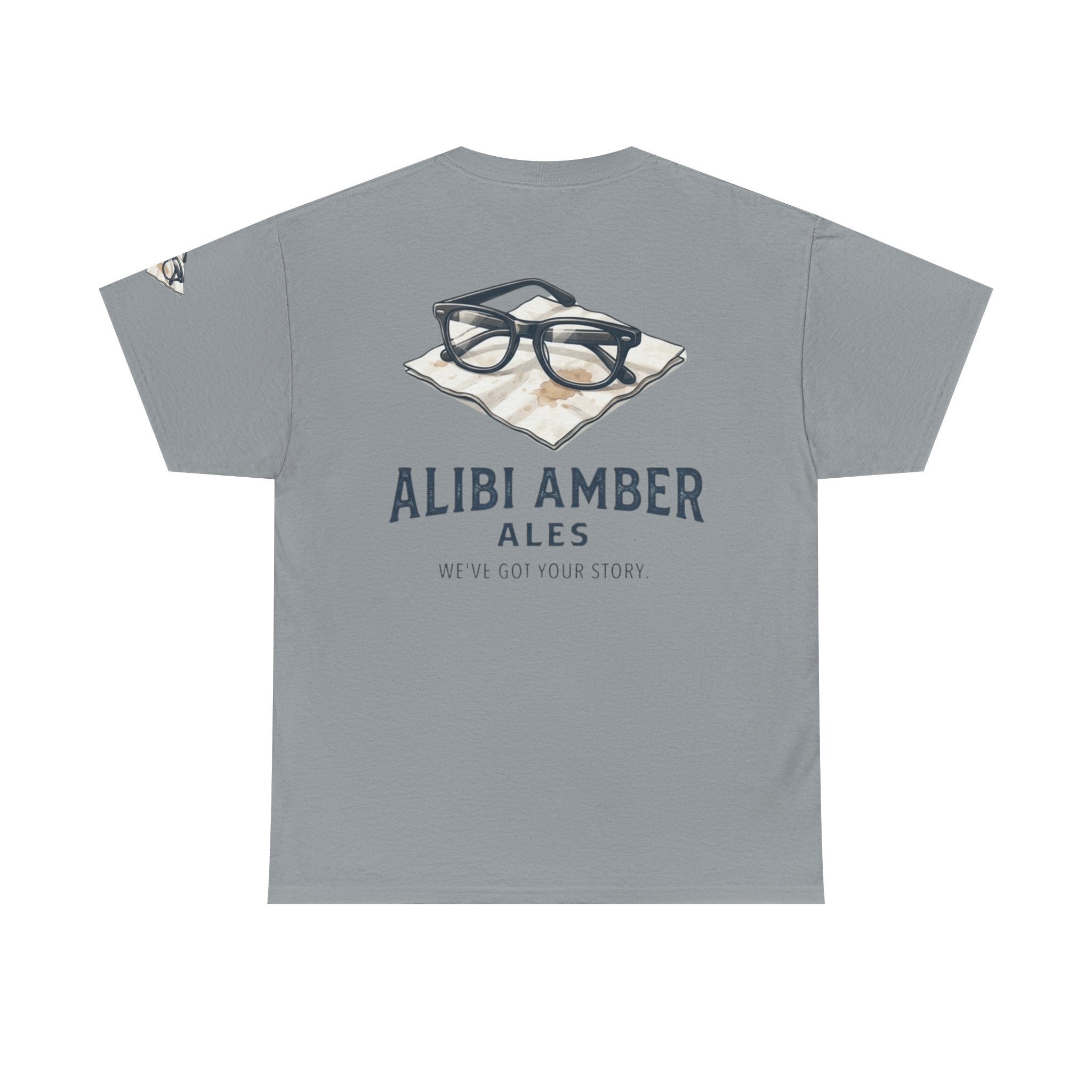 "Alibi Amber Ales" Premium Graphic Tee