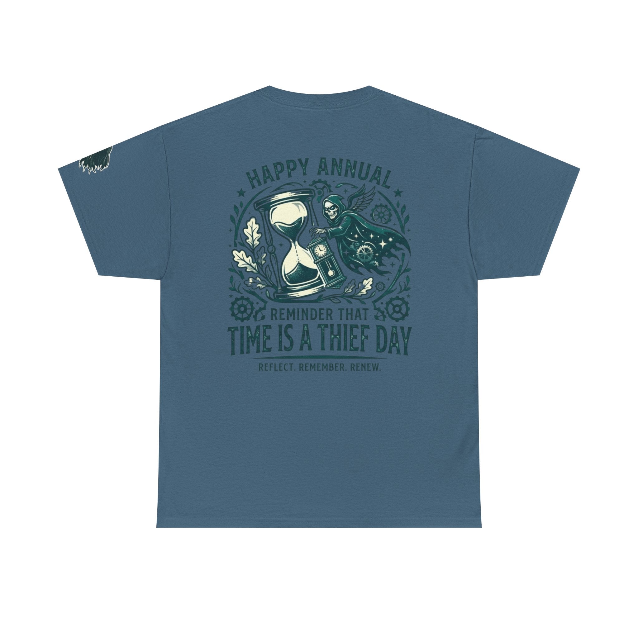 "Time Is A Thief Day" Premium Graphic Tee