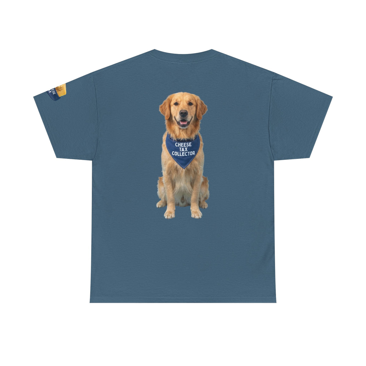 Color: Indigo Blue | Cheese Tax Premium Graphic Tee