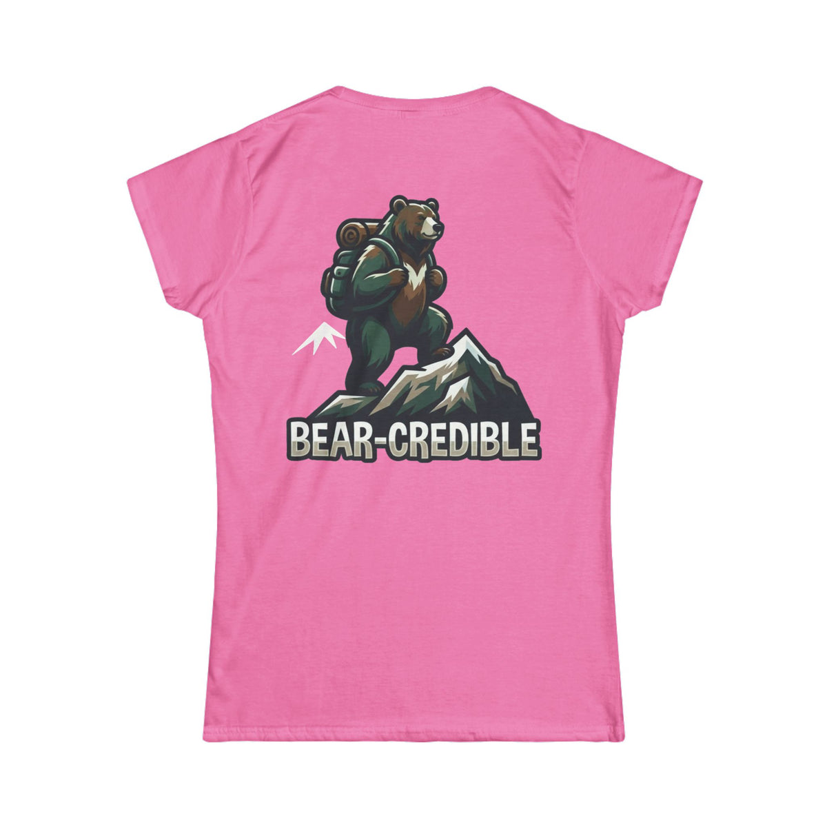 Color: Azalea | Bear Credible Women's Tee