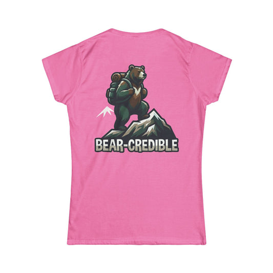 Color: Azalea | Bear Credible Women's Tee