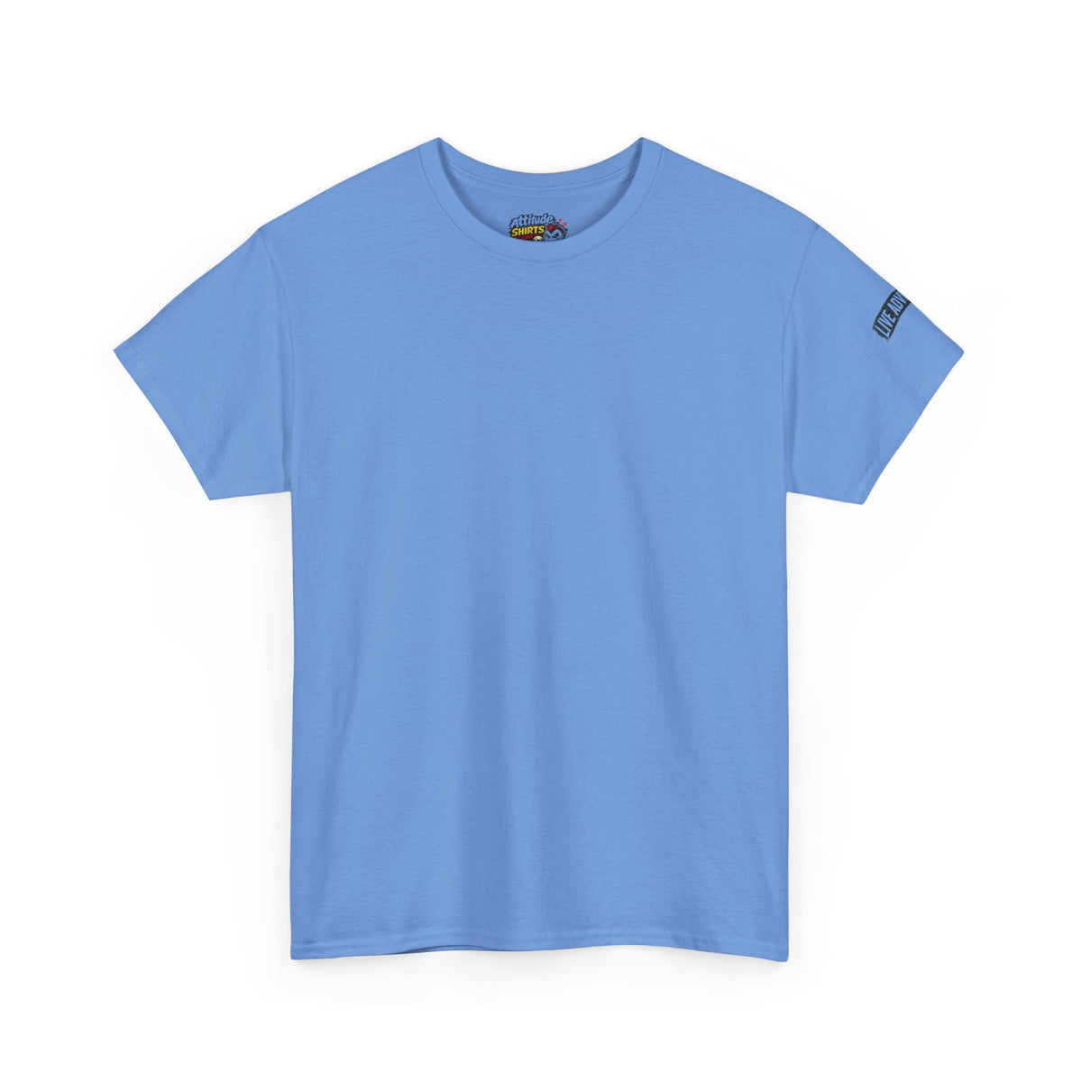 Color: Carolina Blue | Live Adventure - Surf Premium Graphic Tee