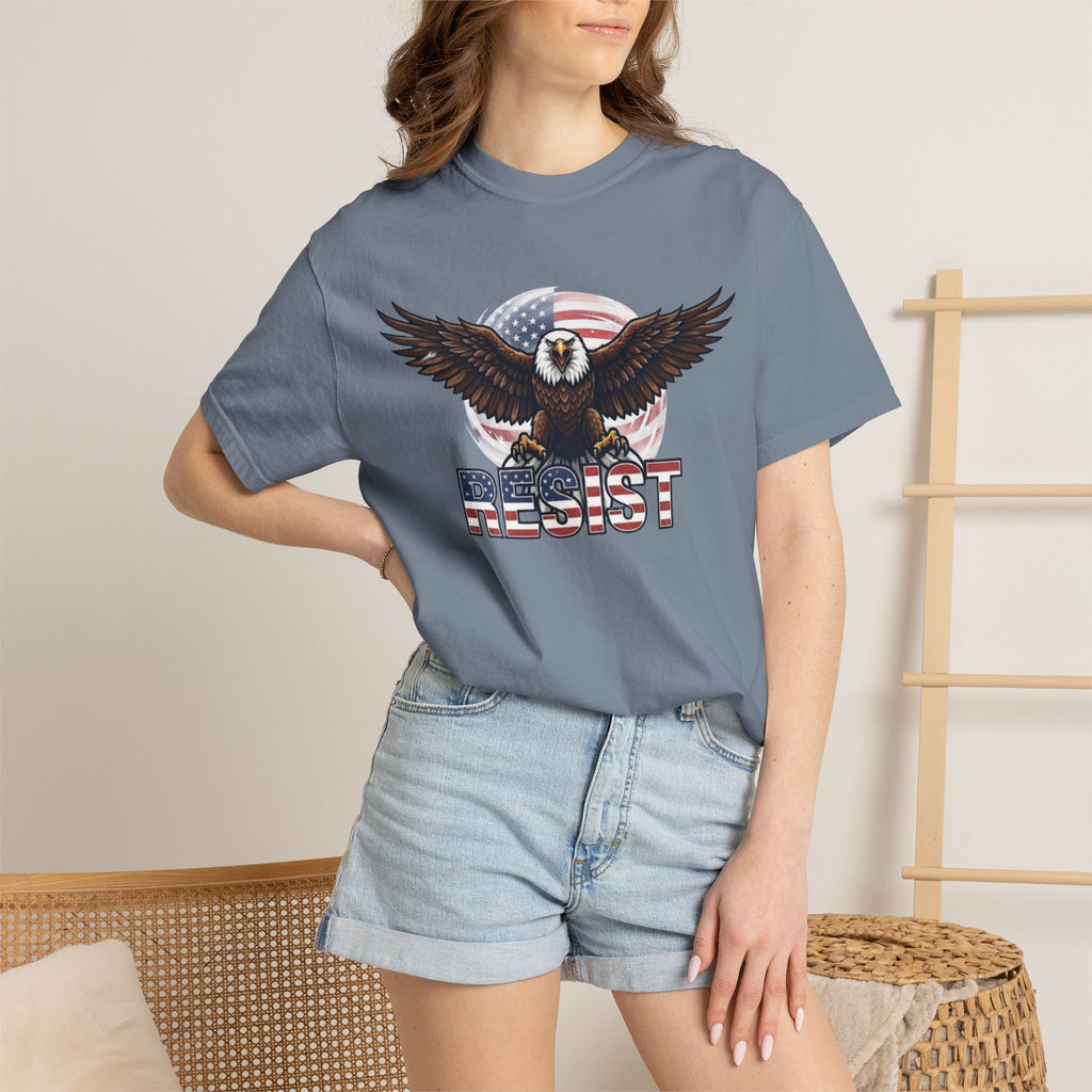 "Resist" Unisex Garment-Dyed Tee