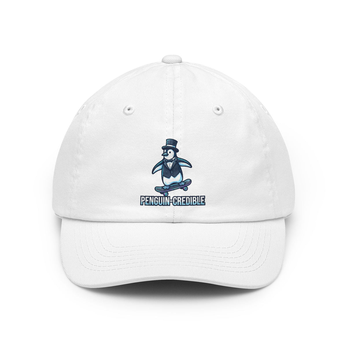 Color: White | Penguin Credible Dad Hat