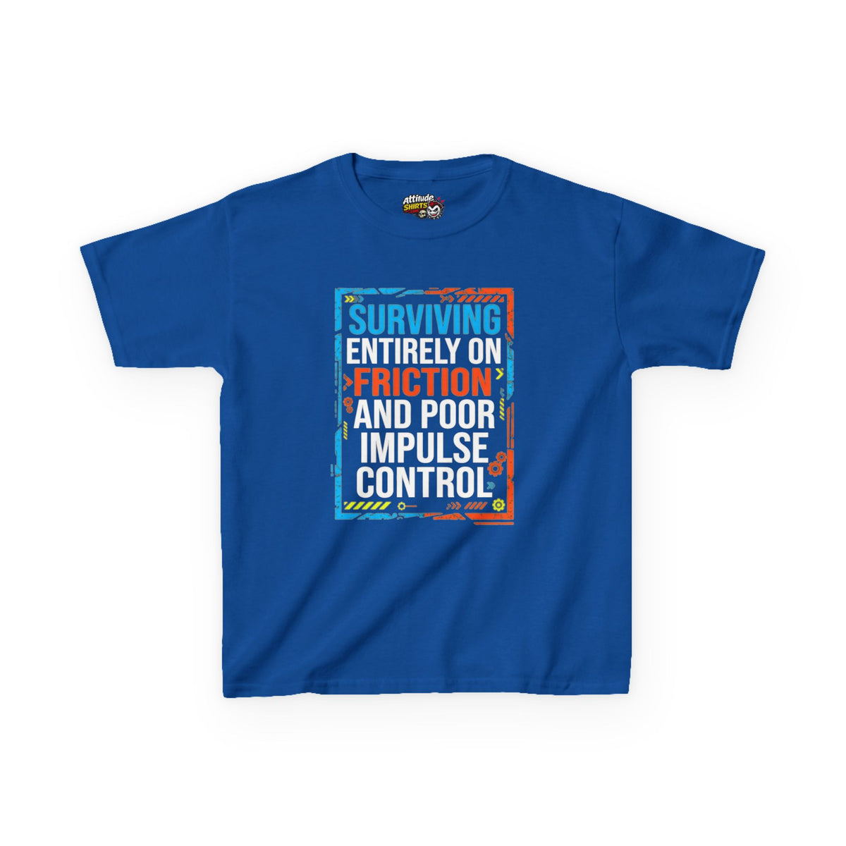 "Surviving On Friction" Kids Tee