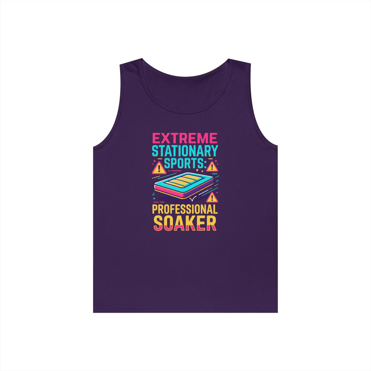 Color: Purple | Professional Soaker Tank Top