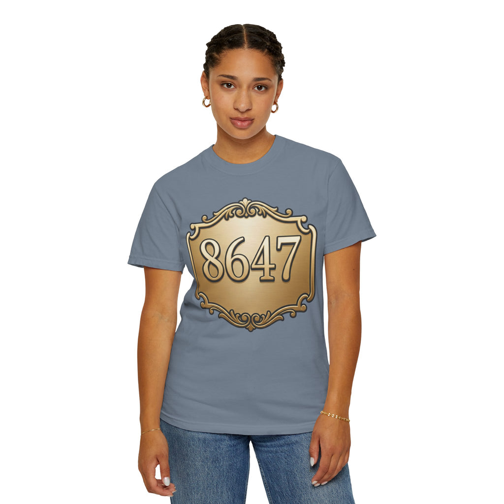 "8647" Unisex Garment-Dyed Tee