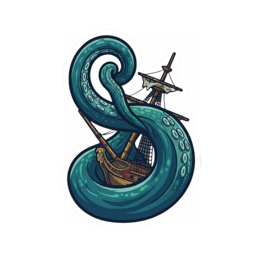 "The Kraken (Norse-Global Maritime)" Sticker