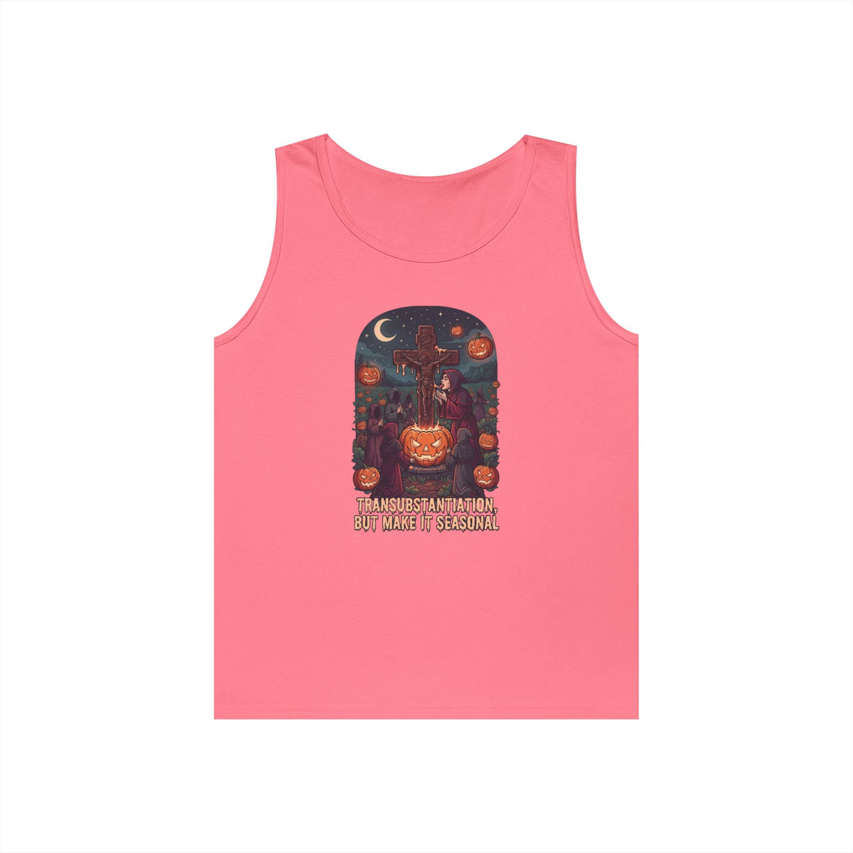 Color: Safety Pink | Seasonal Transubstantiation Tank Top