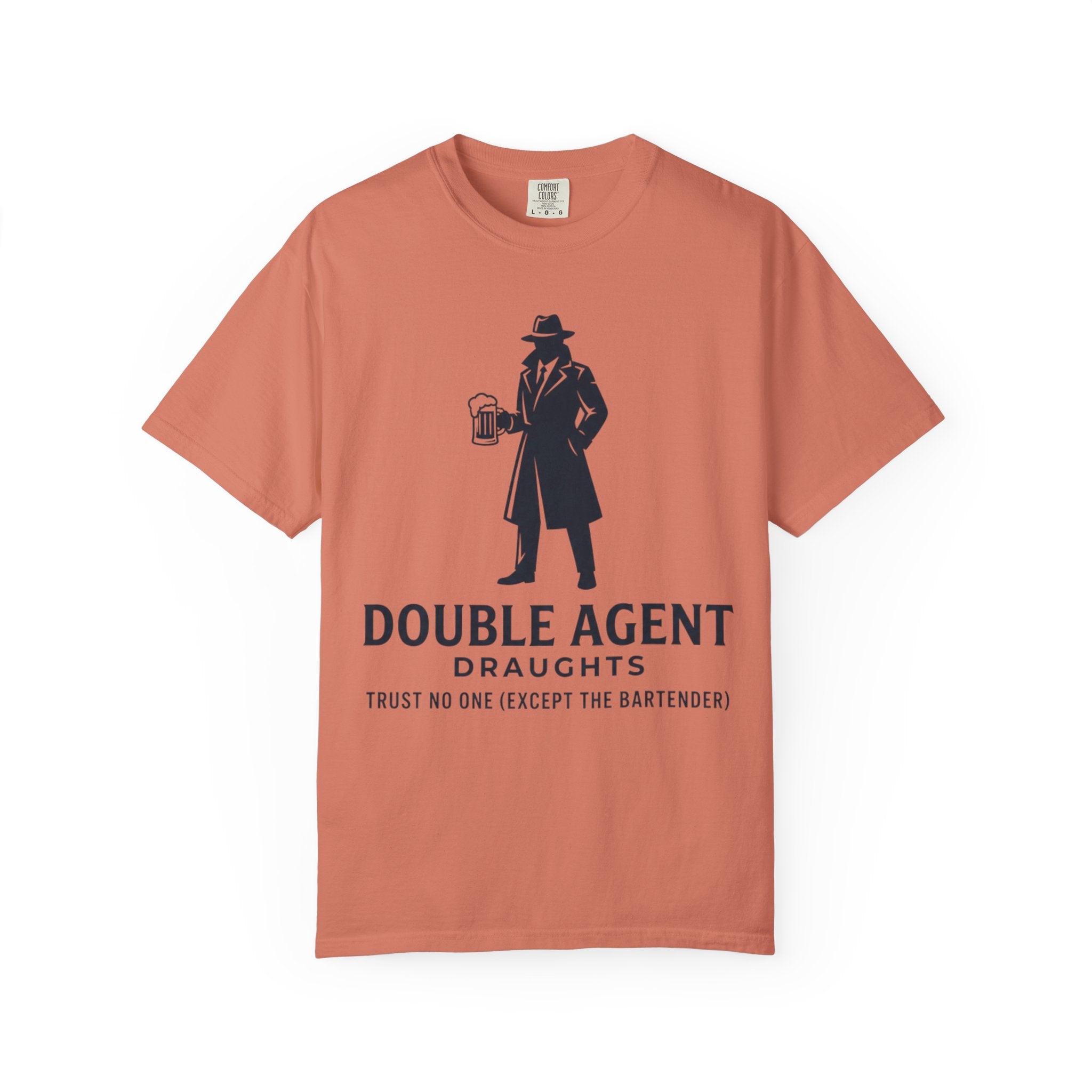 "Double Agent Draughts" Unisex Garment-Dyed Tee