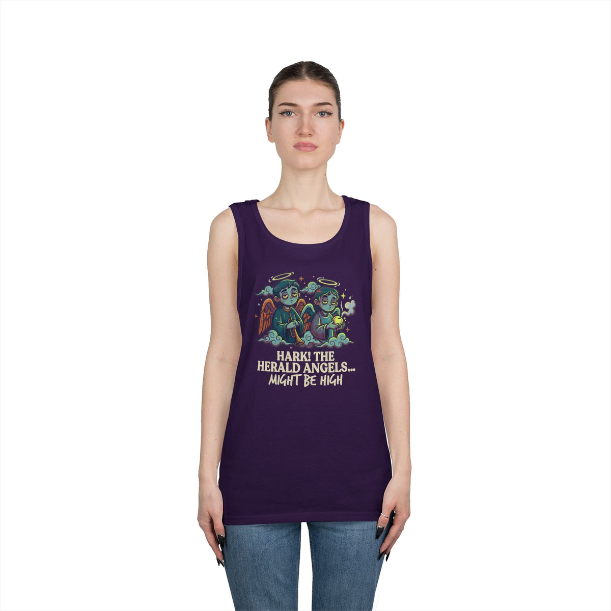 "Hark The Herald Angels" Tank Top