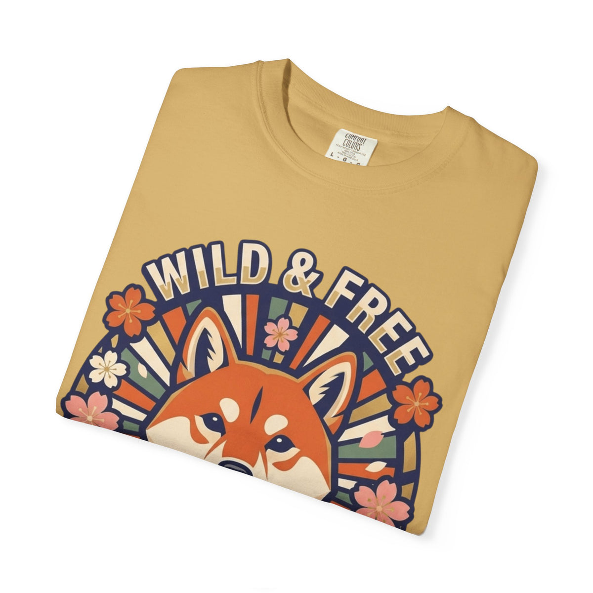 "Shiba Squad" Unisex Garment-Dyed Tee