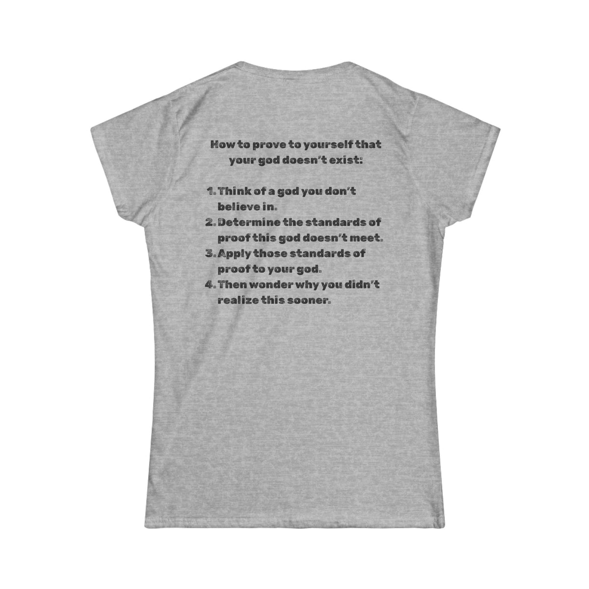 "Good proof" Women's Tee
