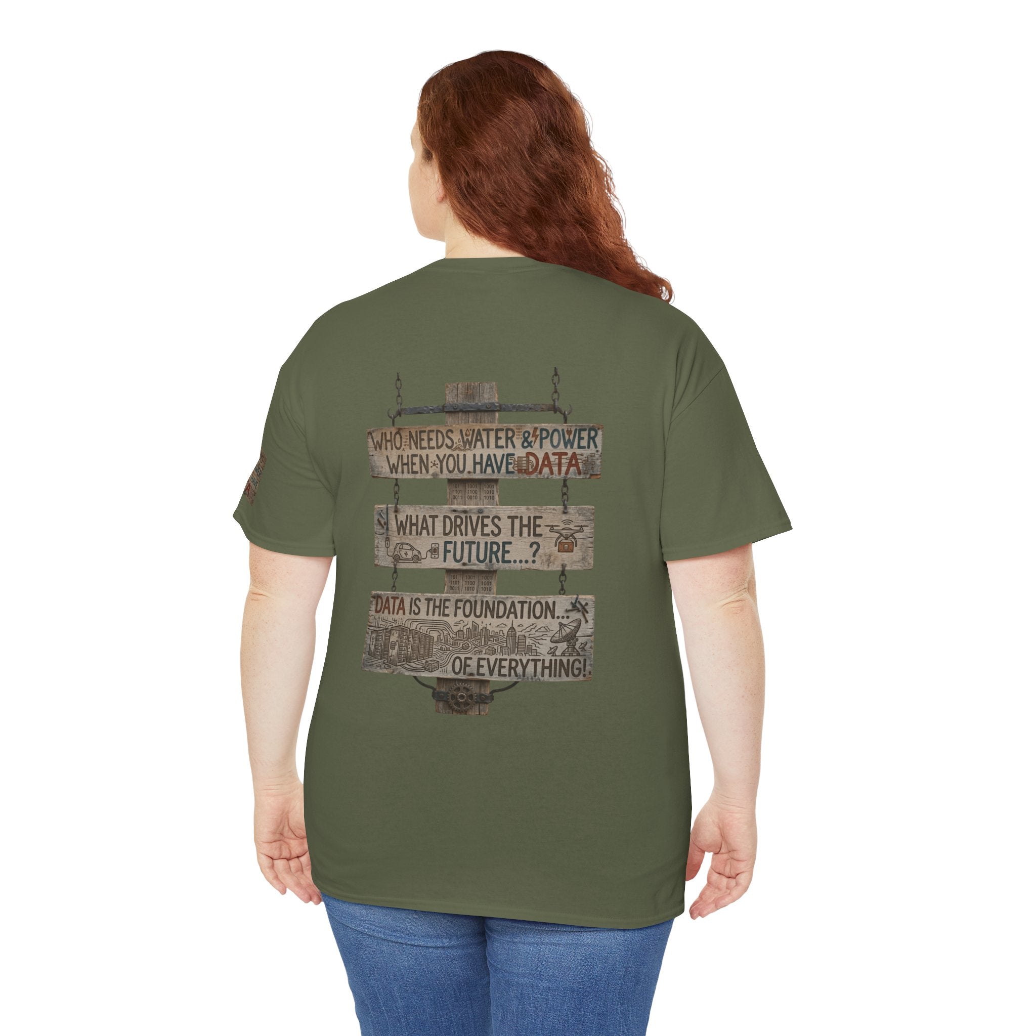 "Who Needs Water and Power" Premium Graphic Tee