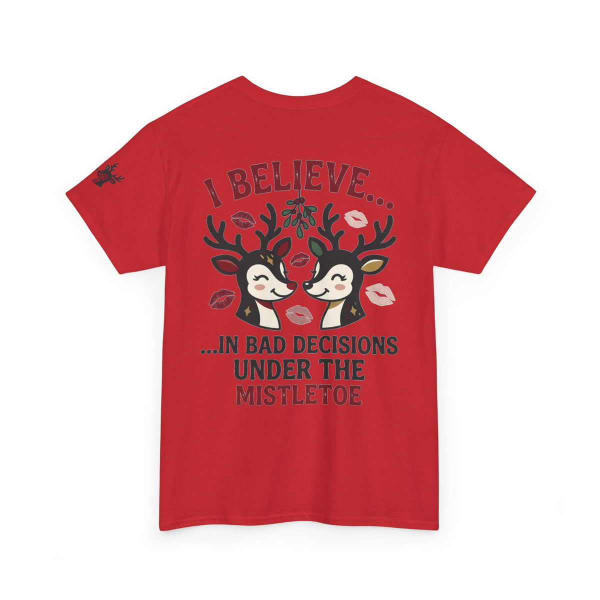 "Bad Decisions Under the Mistletoe" Premium Graphic Tee