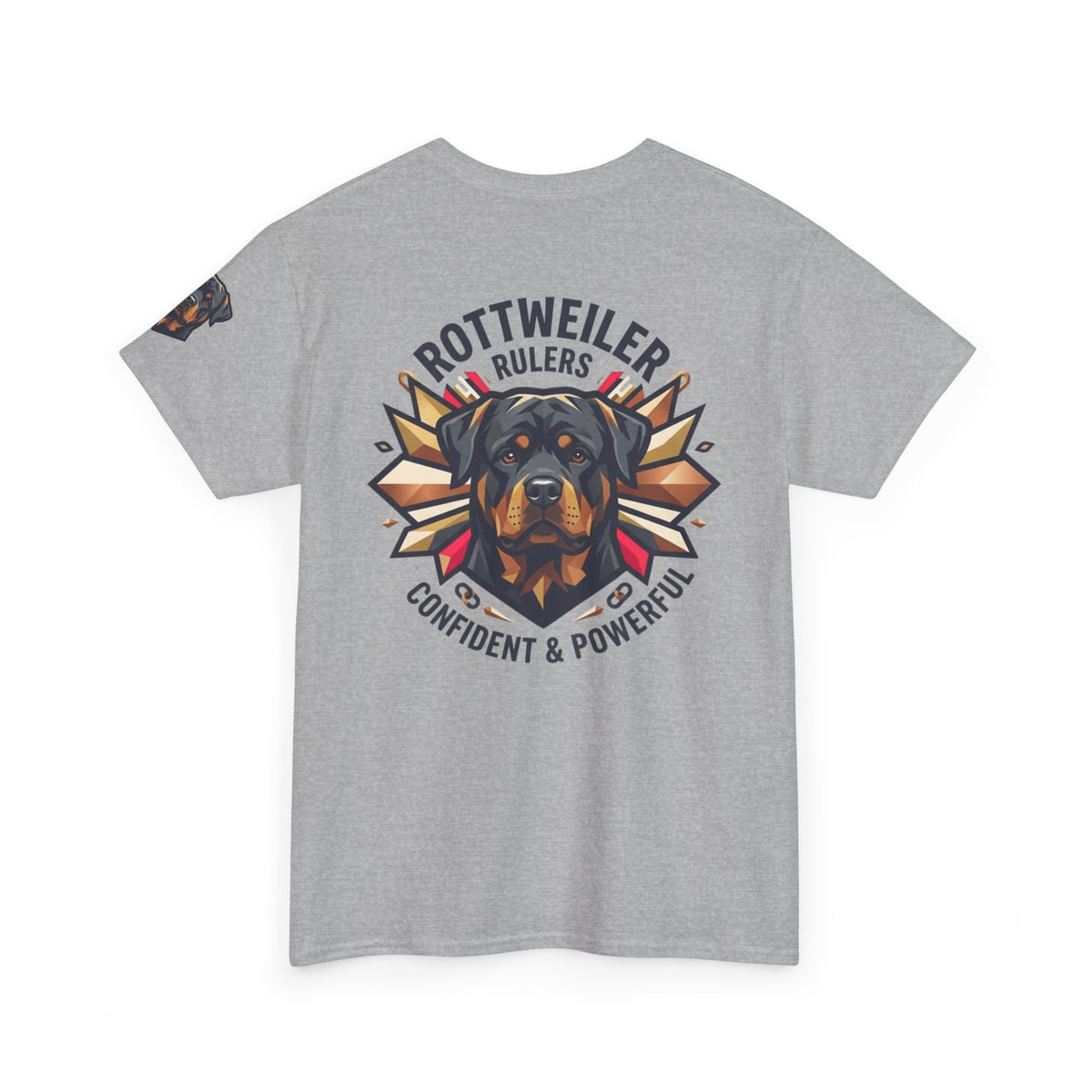 "Rottweiler Rulers Confident Powerful" Premium Graphic Tee