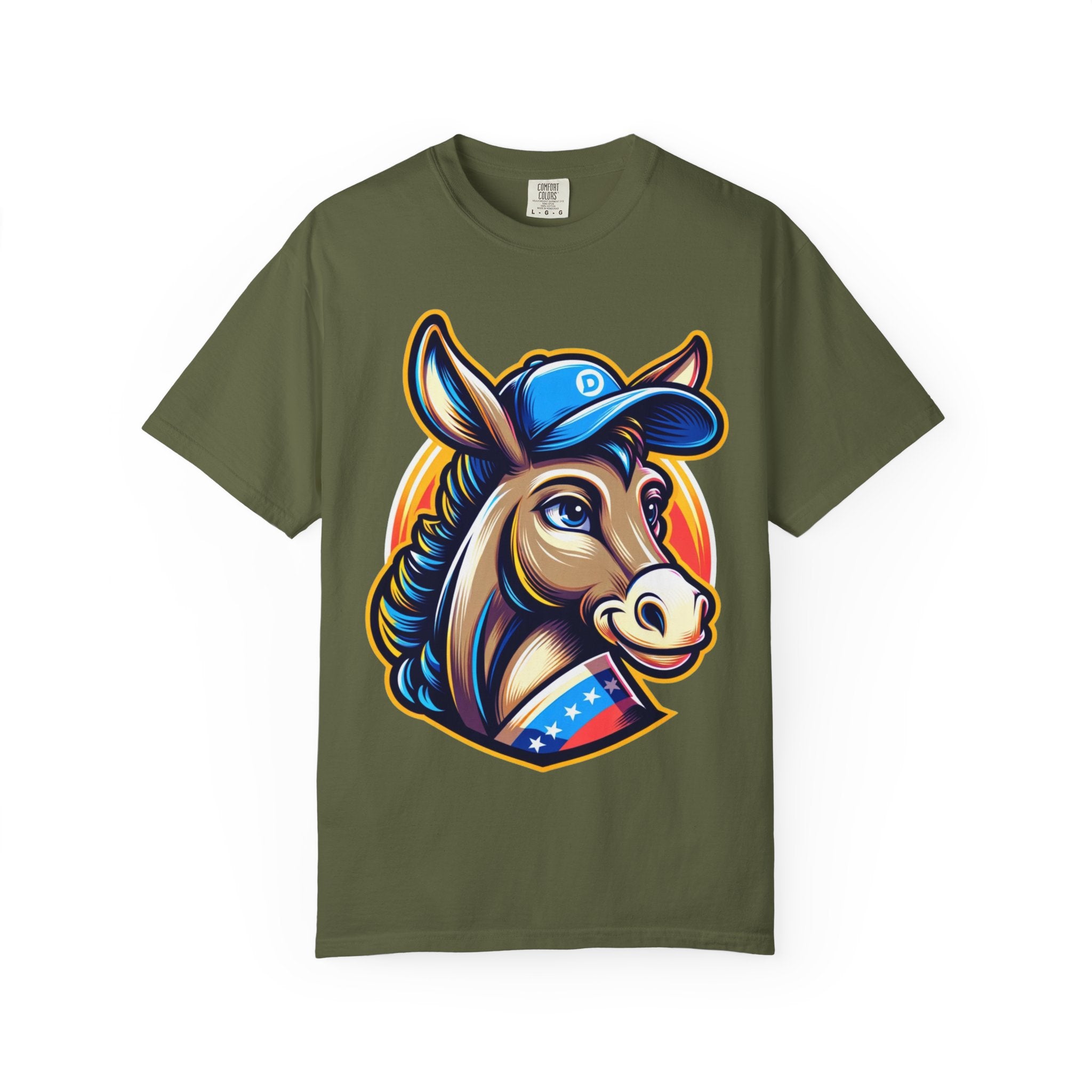 "The Party Animal (Vibrant Edition)" Unisex Garment-Dyed T-shirt