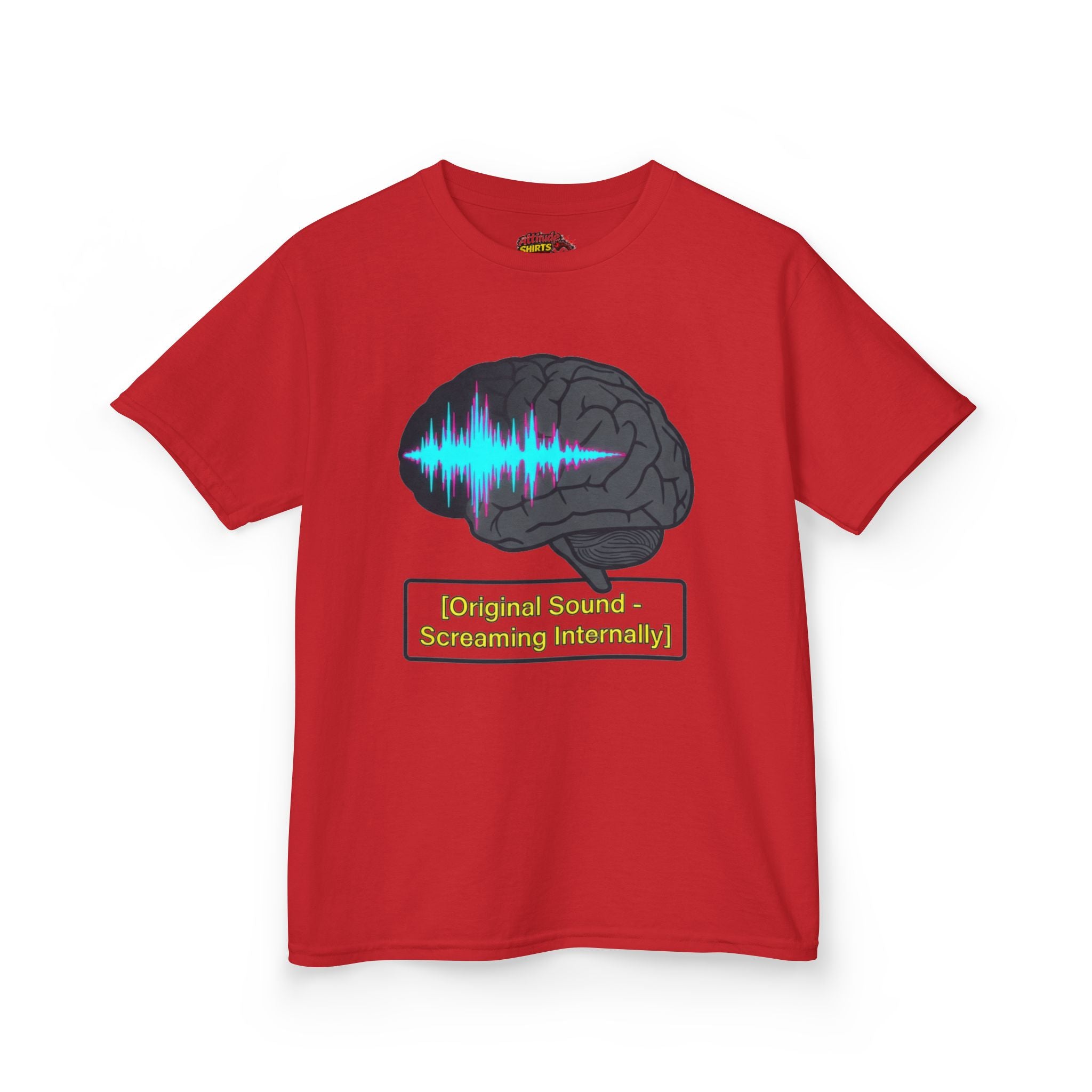 "Screaming Internally" Kids Tee
