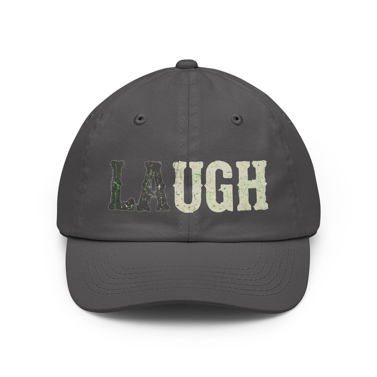 Color: Charcoal | Choose to Laugh Dad Hat — -C