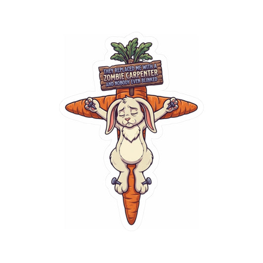 "Zombie Carpenter" Sticker — Main