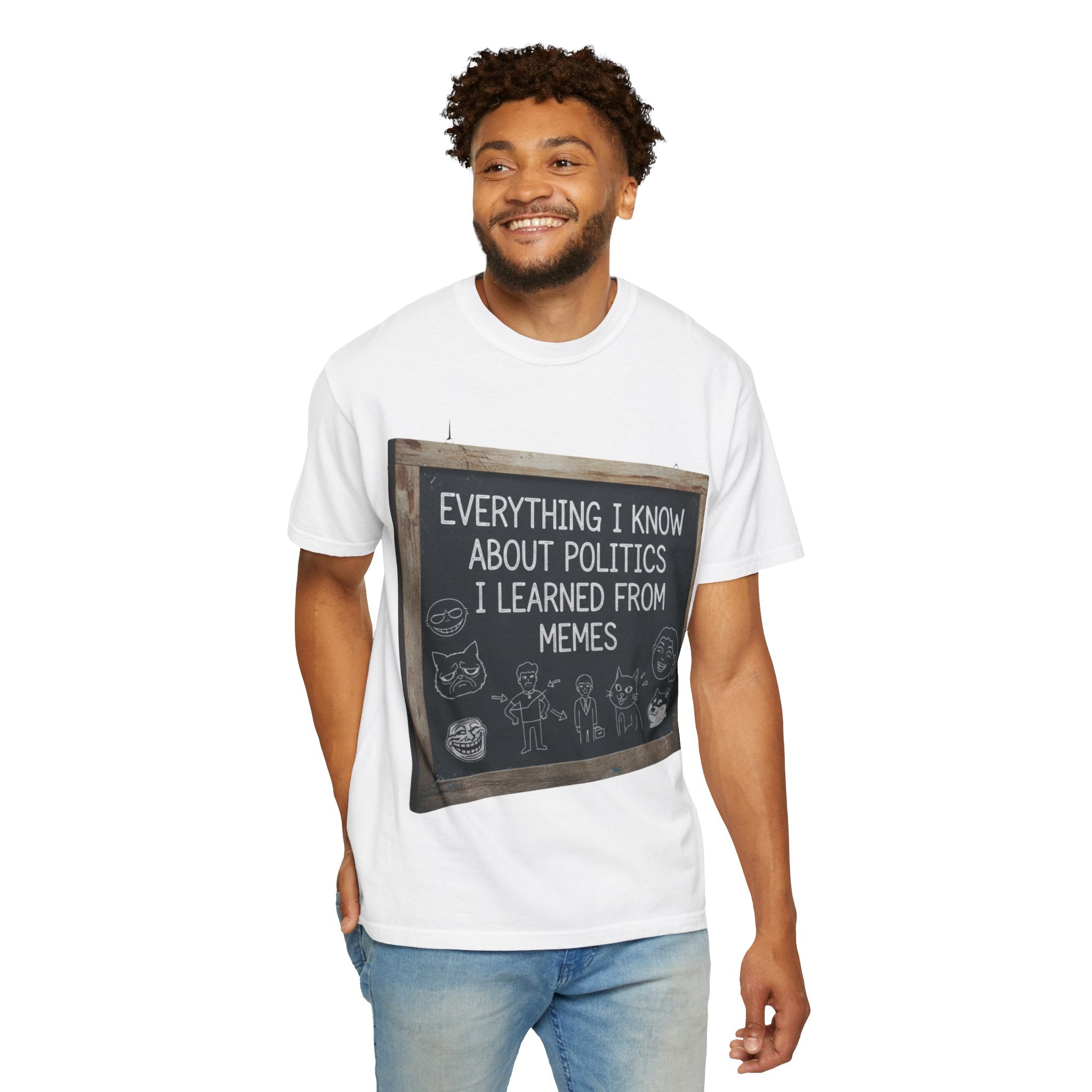 "The Objective Scientist" Unisex Garment-Dyed T-shirt