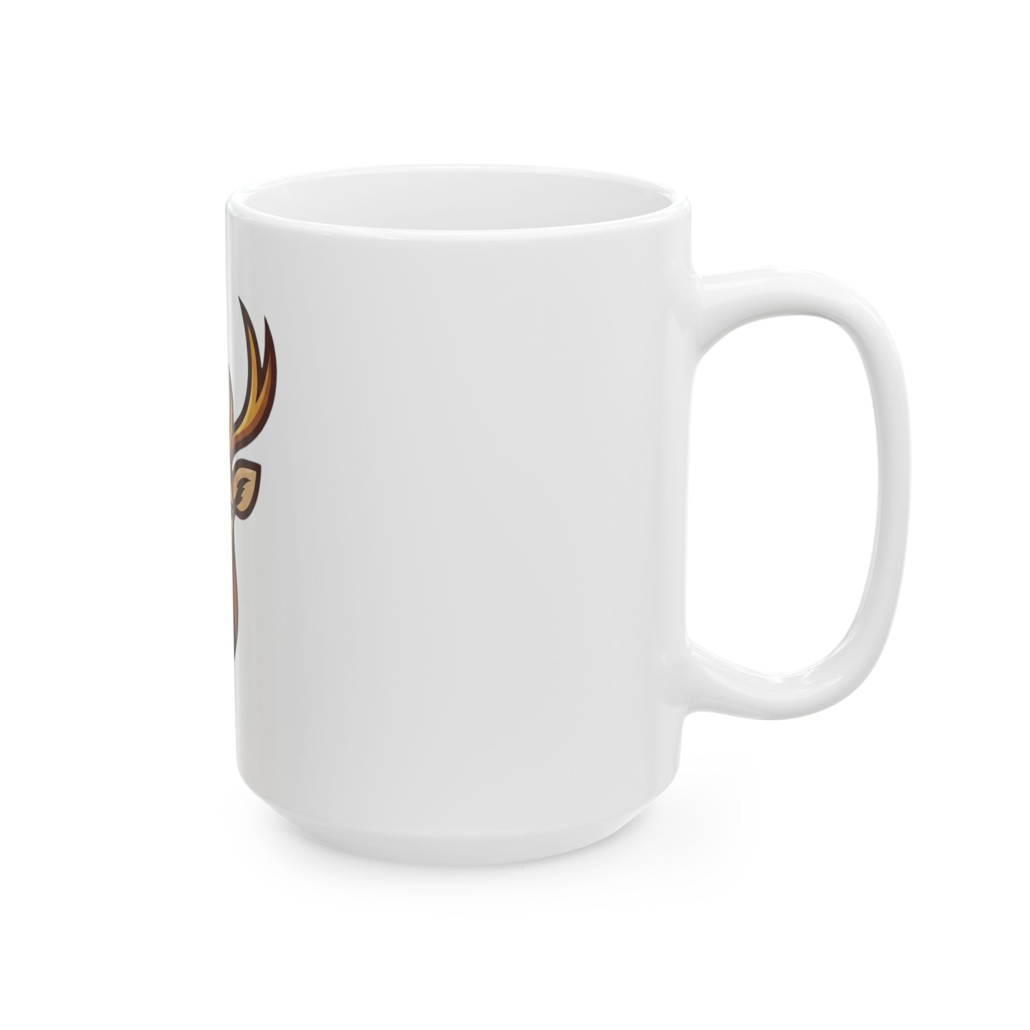 "August Legend" White Ceramic Mug — Graphic