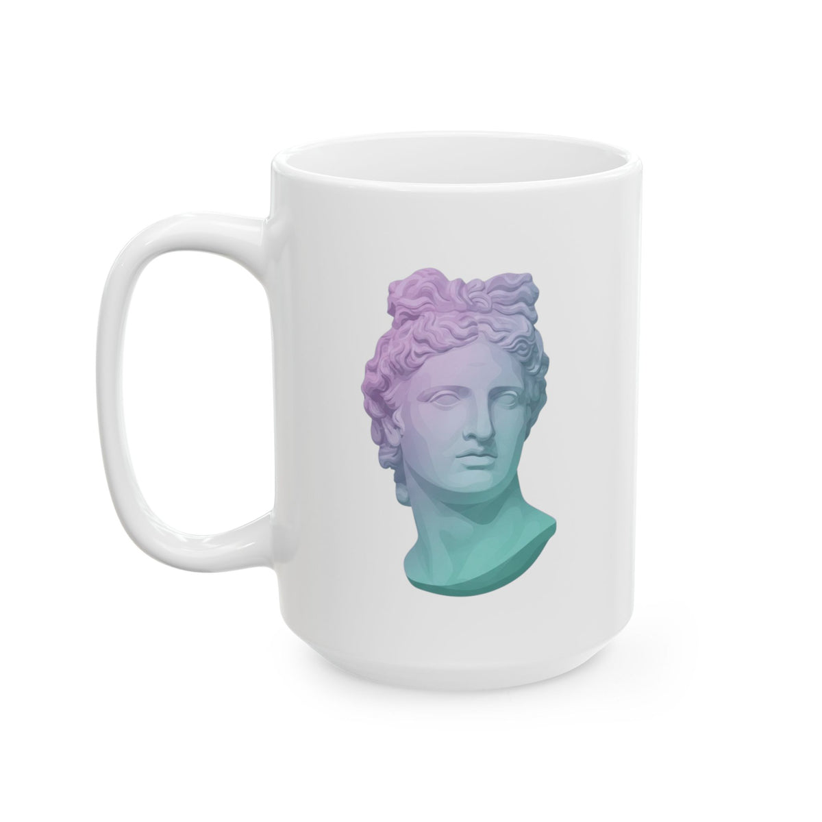 "Dreamscape" White Ceramic Mug — Graphic